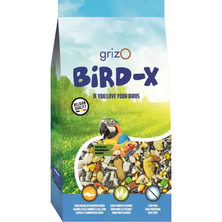Bird-X Perroquets Tropical 12,5kg - Grizo à 37,95 € - Grizo - 101101120 - Perroquets