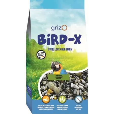 Bird-X Perroquets Eco 12,5kg - Grizo à 25,75 € - Grizo - 101102120 - Perroquets