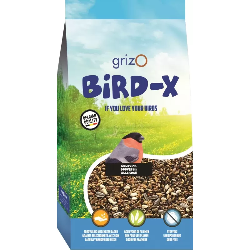 Bird-X Bouvreuil & Verdier Pro 1kg - Grizo Bird-X Bouvreuil & Verdier Pro 1kg - Grizo