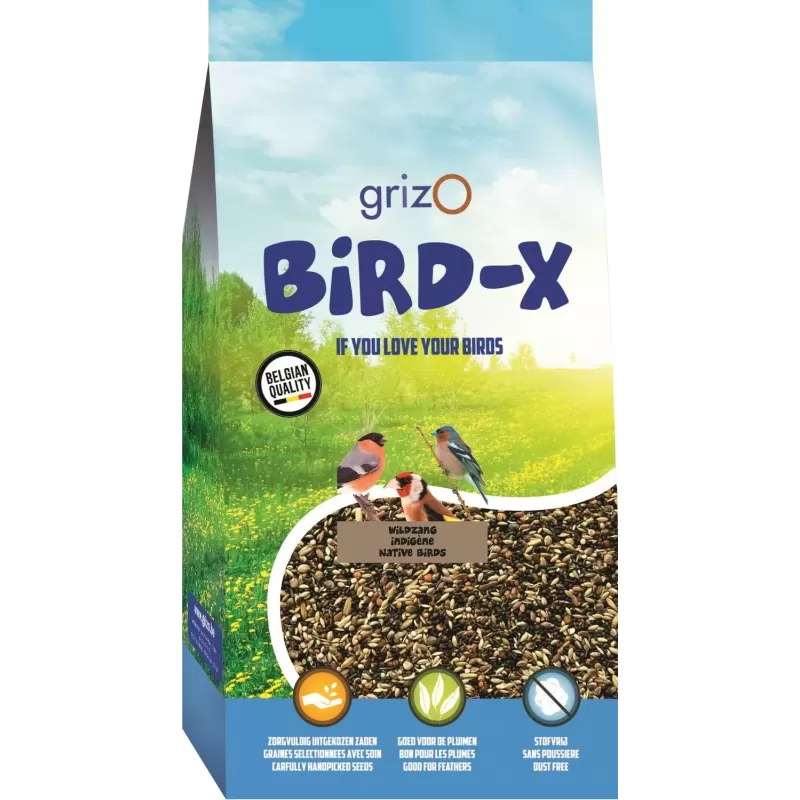 Bird-X Indigène Pro 5kg - Grizo Bird-X Indigène Pro 5kg - Grizo