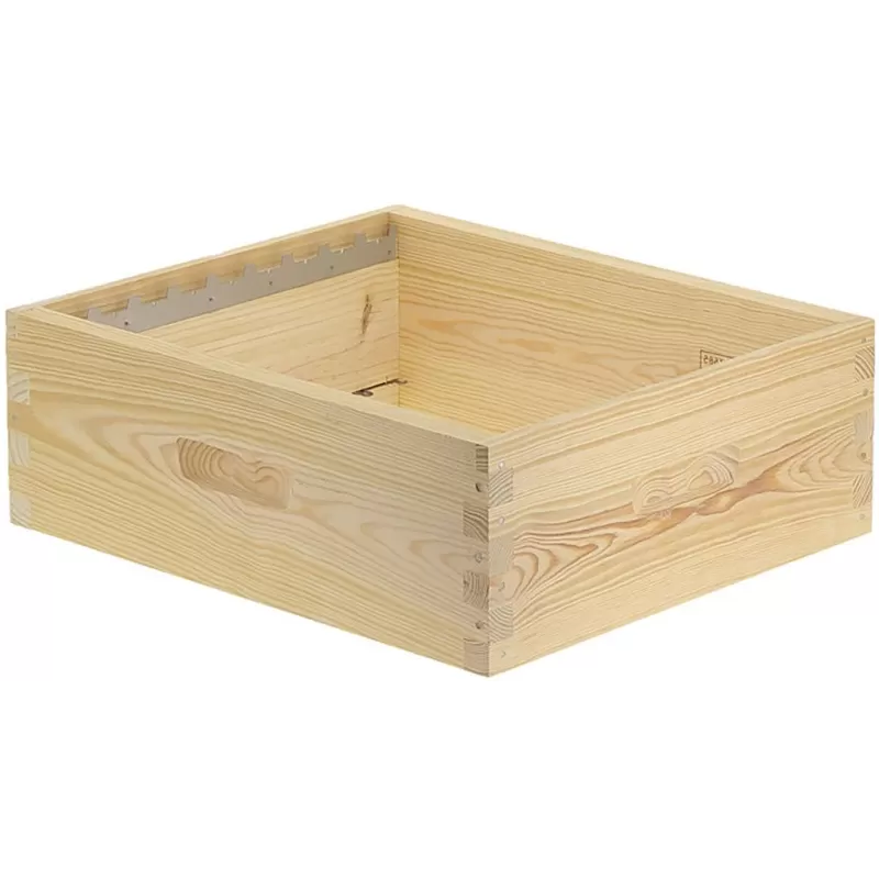 Hausse Dadant Blatt B10/8 cadres simple parois a tenons - Bijenhof Hausse Dadant Blatt B10/8 cadres simple parois a tenons - Bijenhof