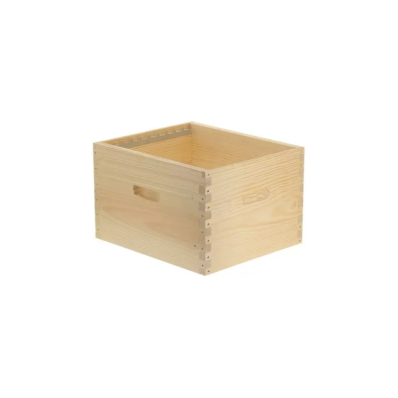 Corps Dadant Blatt 10 cadres simple parois a tenons - Bijenhof
