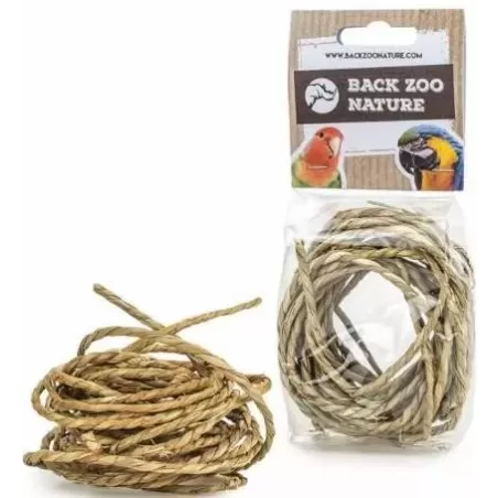 Herbe marine torsadée 5m - Back Zoo Nature à 3,50 € - Back Zoo Nature - ZF1232 - Jouets