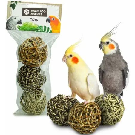 Balle Géantes en Jonc de Mer 3x-9cm - Back Zoo Nature à 7,95 € - Back Zoo Nature - ZF6633 - Jouets