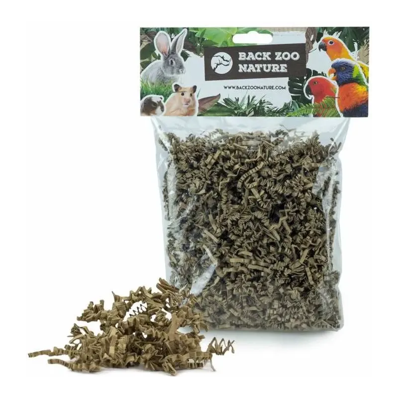 Crinkle Papier Naturel 100gr - Back Zoo Nature Crinkle Papier Naturel 100gr - Back Zoo Nature