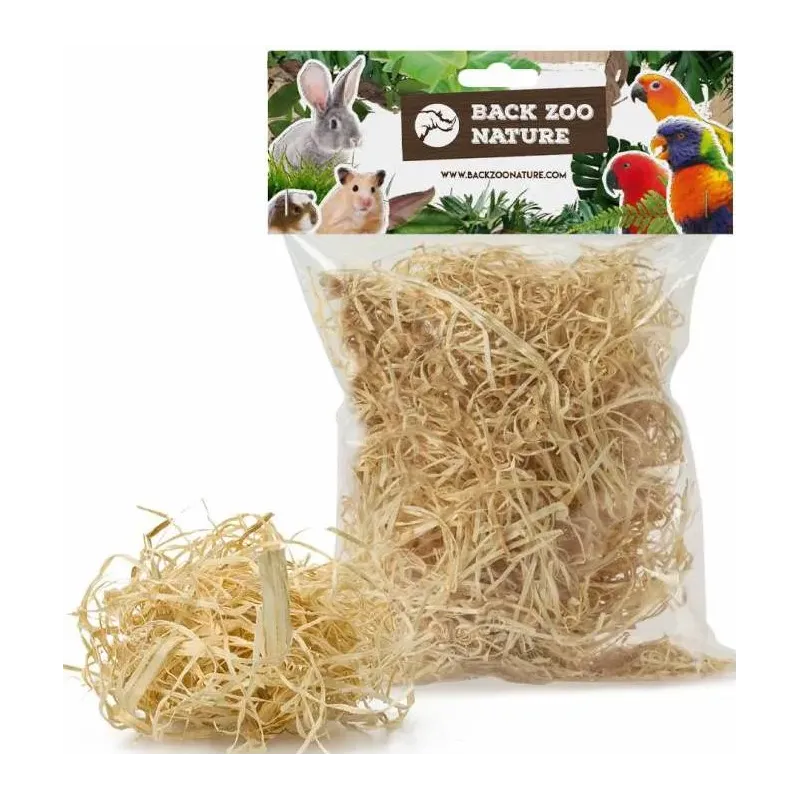 Shredder Wood Naturel 30gr - Back Zoo Nature Shredder Wood Naturel 30gr - Back Zoo Nature
