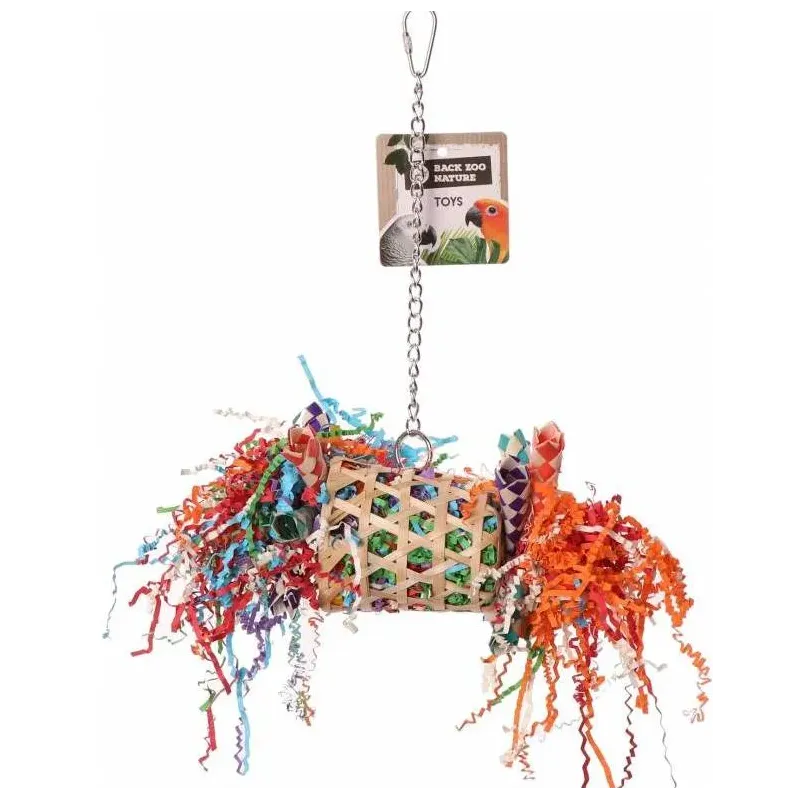 Woven Surprise Basket 26,5x19cm - Back Zoo Nature