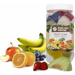 Fruits Cups pour Reptiles 24pcs - Back Zoo Nature à 9,95 € - Back Zoo Nature - ZF9331 - Nourriture