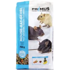 Souris, Rat, Gerbille 750gr - Primus à 1,95 € - Kinlys - 32533 - Prémium petit conditionnement