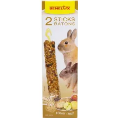 2 Sticks XXL Rongeurs Biscuit-Fruit - Benelux à 2,55 € - Kinlys - 36231 - Crackers - Sticks