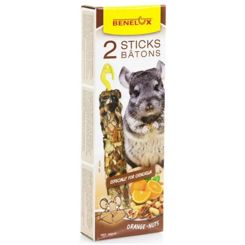 2 Sticks Chinchilla Orange-Noix - Benelux 2 Sticks Chinchilla Orange-Noix - Benelux