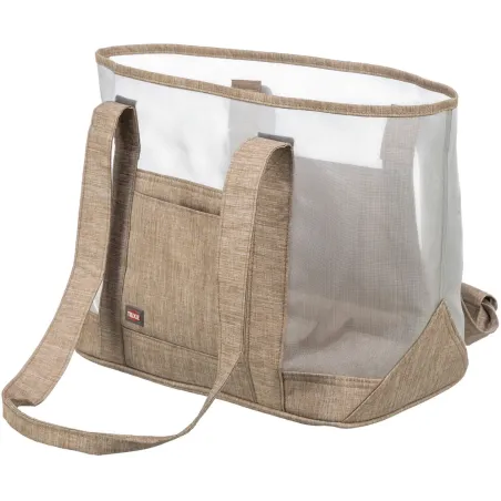 Sac de Transport Mary Sable 53x30x20cm - Trixie à 29,99 € - Trixie - 28910 - Cages de transport