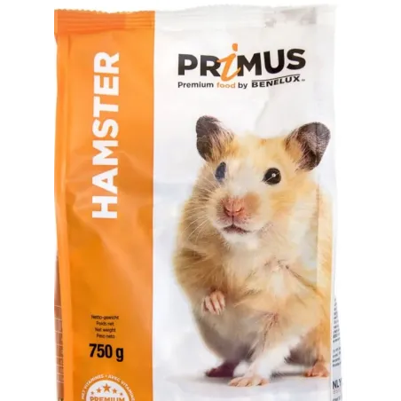 Hamster 750gr - Primus à 2,25 € - Kinlys - 32503 - Prémium petit conditionnement