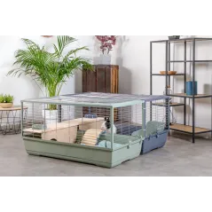 Cage NEOLIFE Connect 100cm Gris - Zolux - 105,00 € - Zolux - 3336026054411 - Ornibird SRL