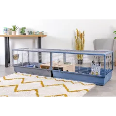 Cage NEOLIFE Connect 100cm Gris - Zolux - 105,00 € - Zolux - 3336026054411 - Ornibird SRL