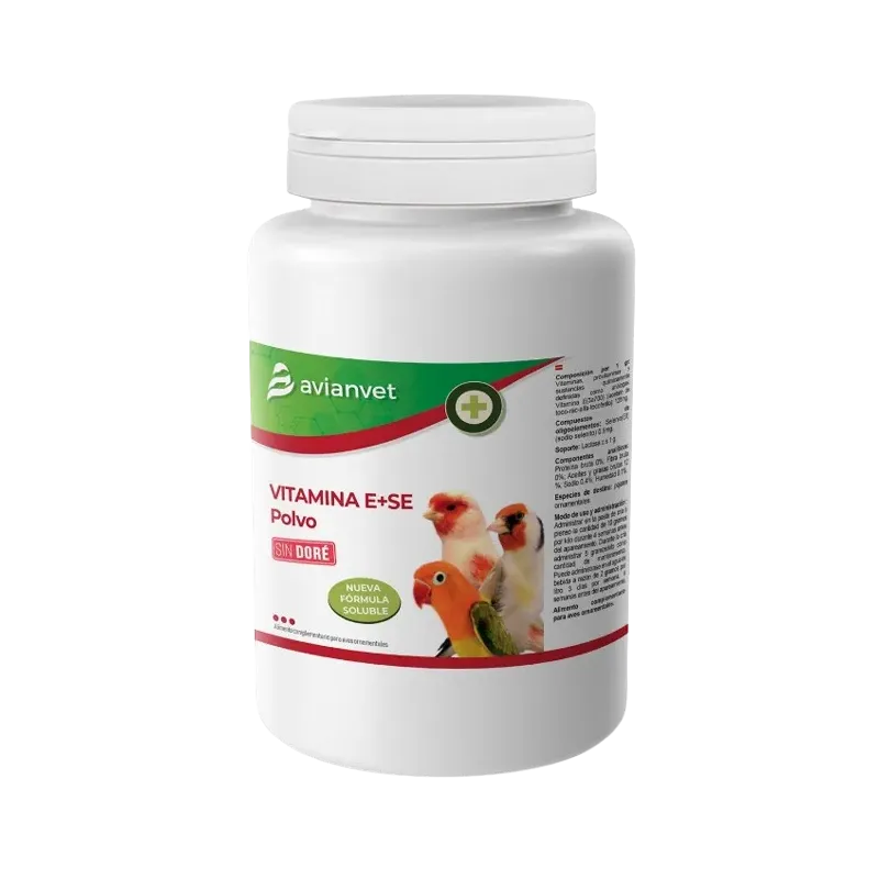 Vitamina E+Se Granulés 125gr - Avianvet Vitamina E+Se Granulés 125gr - Avianvet