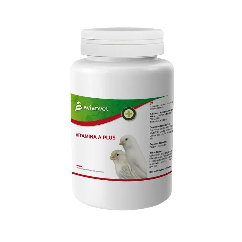 Vitamine A Plus 125gr - Avianvet Vitamine A Plus 125gr - Avianvet