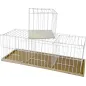 Panier d'exposition 3 compartiments sans fond 93x31x31cm - Natural à 26,95 € - Natural - 902091 - Paniers