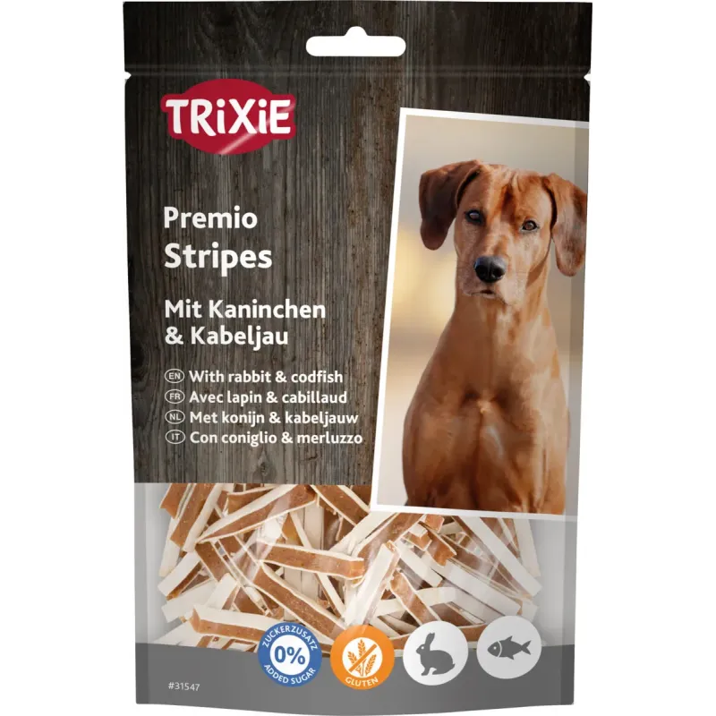 PREMIO Fish Rabbit Stripes 100gr - Trixie PREMIO Fish Rabbit Stripes 100gr - Trixie