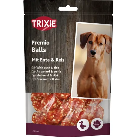 PREMIO Rice Duck Balls 80gr - Trixie à 2,20 € - Trixie - 31704 - Snacks à la viande