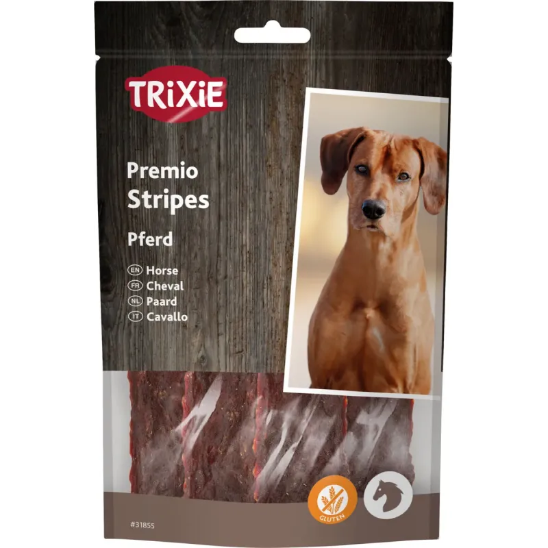 PREMIO Stripes à la viande de cheval 100gr - Trixie PREMIO Stripes à la viande de cheval 100gr - Trixie