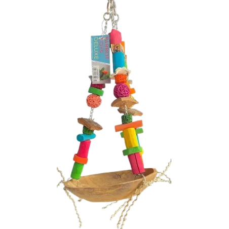 Jouet Perroquet Round Bowl Swing - Parrots & Toys à 29,95 € - Vogelhof - Parrots & Toys - SWING999 - Jouets