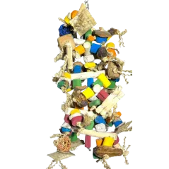 Tornado XL 25x25x70cm - Parrots & Toys - 69,95 € - Vogelhof - Parrots & Toys - 6097203818895 - Ornibird SRL