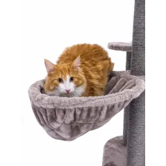 Arbre à chat Charlotte 134 Cappuccino - Petrebels - 199,00 € - Petrebels - 8719425791777 - Ornibird SRL