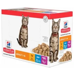 Science Plan Adult Classic Multipack 12x85gr - Hill's à 19,75 € - Hill's - 604010 - Hill's