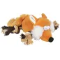 Renard en peluche et corde 34cm - Trixie