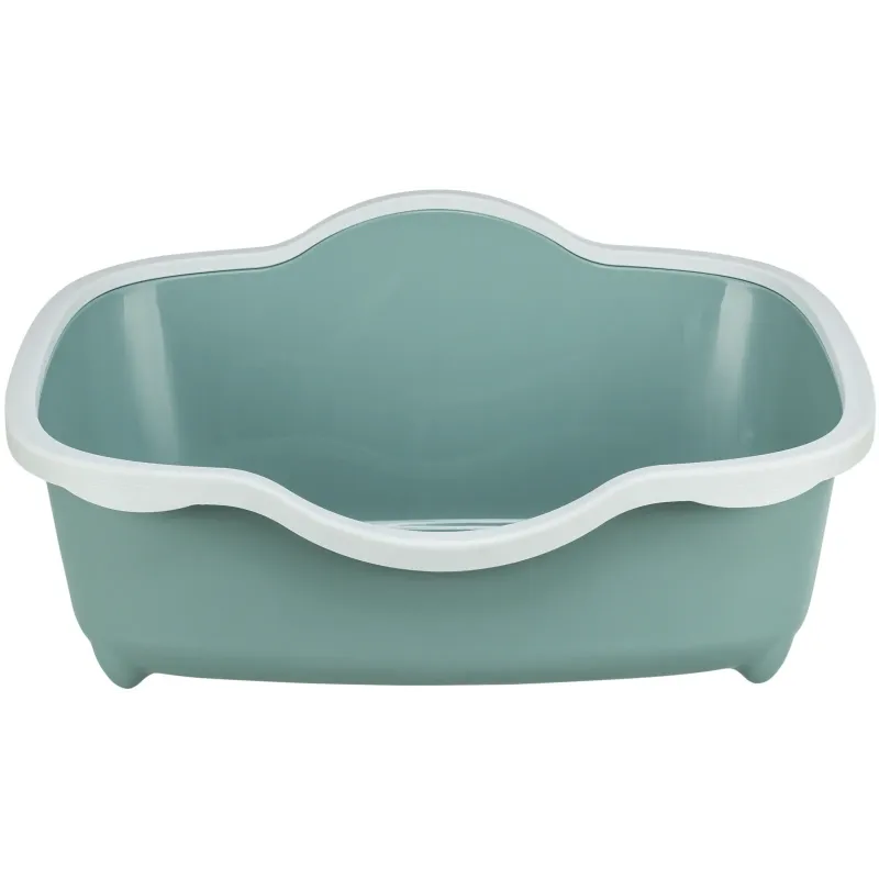 Davio, avec rebord 56x26x39cm Vert/Blanc - Trixie