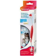 Dentifrice et Brosse à dents 100gr - Beaphar à 10,95 € - Beaphar - 1000473 - Soins pour oreilles, yeux et dent