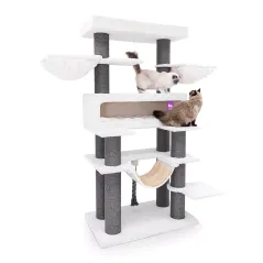 Arbre à chat Lookout 198 Off White - Petrebels à 569,00 € - Petrebels - 4094431396 - Arbre à chat & griffoir