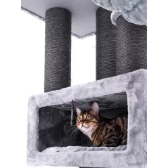 Arbre à chat Parklane 131 Gris - Petrebels - 269,00 € - Petrebels - 8719425793528 - Ornibird SRL