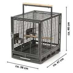 Cage De Transport Pour Perroquet - Wagner - 139,90 € - Wagner - 1985000001723 - Ornibird SRL