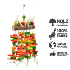 Jouet Perroquet Jumbo-Bamboo XL 32x5x50 cm - Wagner - 44,90 € - Wagner - 4038374624528 - Ornibird SRL