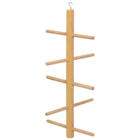 Jouet Pour Oiseaux Perchoir en Bois Suspendu 20x40cm - Benelux à 3,95 € - Benelux - 13969 - Jouets