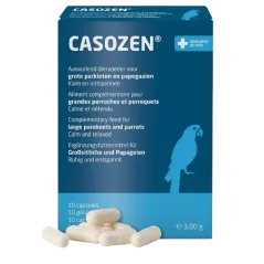 Aliment Complémentaire pour Perroquets et Grandes perruches - 10x capsules - Casozen à 19,99 € - CASOZEN - CASO-PERR-3 - Vita...