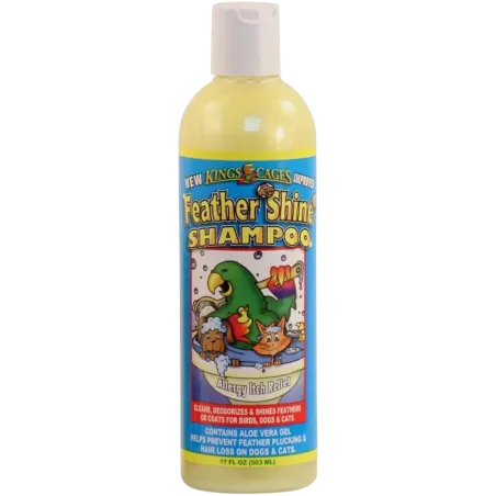 Feather Shine Shampooing 503ml - King's Cages à 19,95 € - King's Cages - FSSBSS17 - Plumage