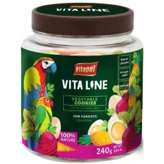 Cookies pour perroquets 240gr - Vitapol à 4,45 € - Vitapol - ZVP-4270 - Snacks