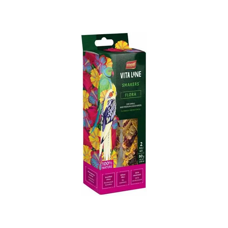 Smakers FLORA  Friandises en bâtonnets 2pcs - Vitapol