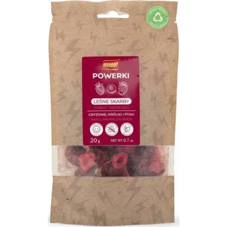 Powerki Trésors de la forêt pour petits animaux et oiseaux 20gr - Vitapol à 4,45 € - Vitapol - ZVP-4501 - Snacks