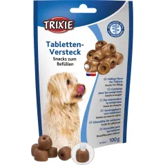 Cache comprimés pour chiens 100gr - Trixie à 4,50 € - Trixie - 25841 - Snacks à la viande