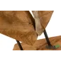 Bois Teck Décoration Coeur Sur Pied 27cm - Giganterra