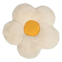 Coussin LAZY DAISY Beige/jaune 50x50x8cm - Duvo+ à 19,95 € - Duvo + - 671/485125 - Paniers