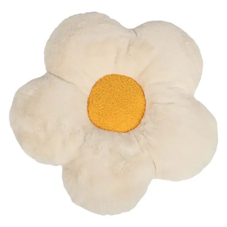 Coussin LAZY DAISY Beige/jaune 50x50x8cm - Duvo+ à 19,95 € - Duvo + - 671/485125 - Paniers