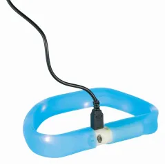Anneau lumineux Flash USB, extra large M-L 50cm Bleu - Trixie - 14,99 € - Trixie - 4053032126718 - Ornibird SRL