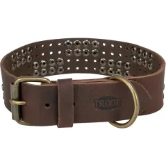 Rustic Collier en fibre de cuir Rivets, extra large L 47-54cm - Trixie - 32,99 € - Trixie - 4011905682853 - Ornibird SRL