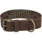 Rustic Collier en fibre de cuir Rivets, extra large L 47-54cm - Trixie