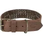 Rustic Collier en fibre de cuir Rivets, extra large XL 55-65cm - Trixie à 37,99 € - Trixie - 18976 - Cuir de base